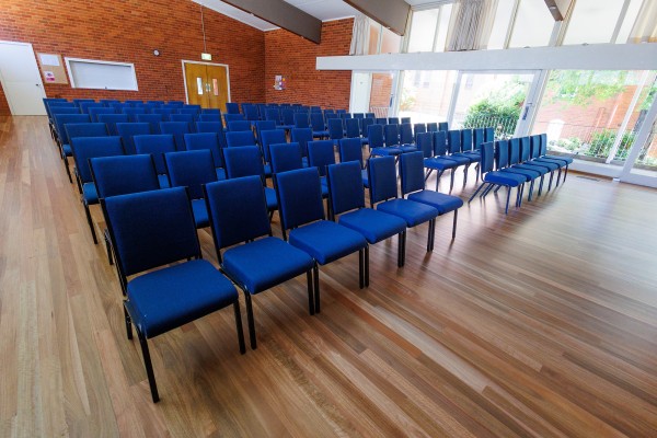 Slimline Church Chairs - Canberra Baptist Church